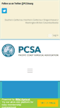 Mobile Screenshot of pcsaonline.org
