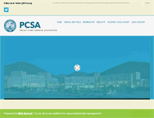 Tablet Screenshot of pcsaonline.org